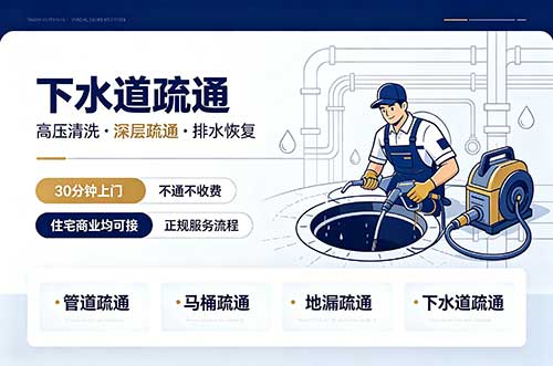 陇南下水道疏通